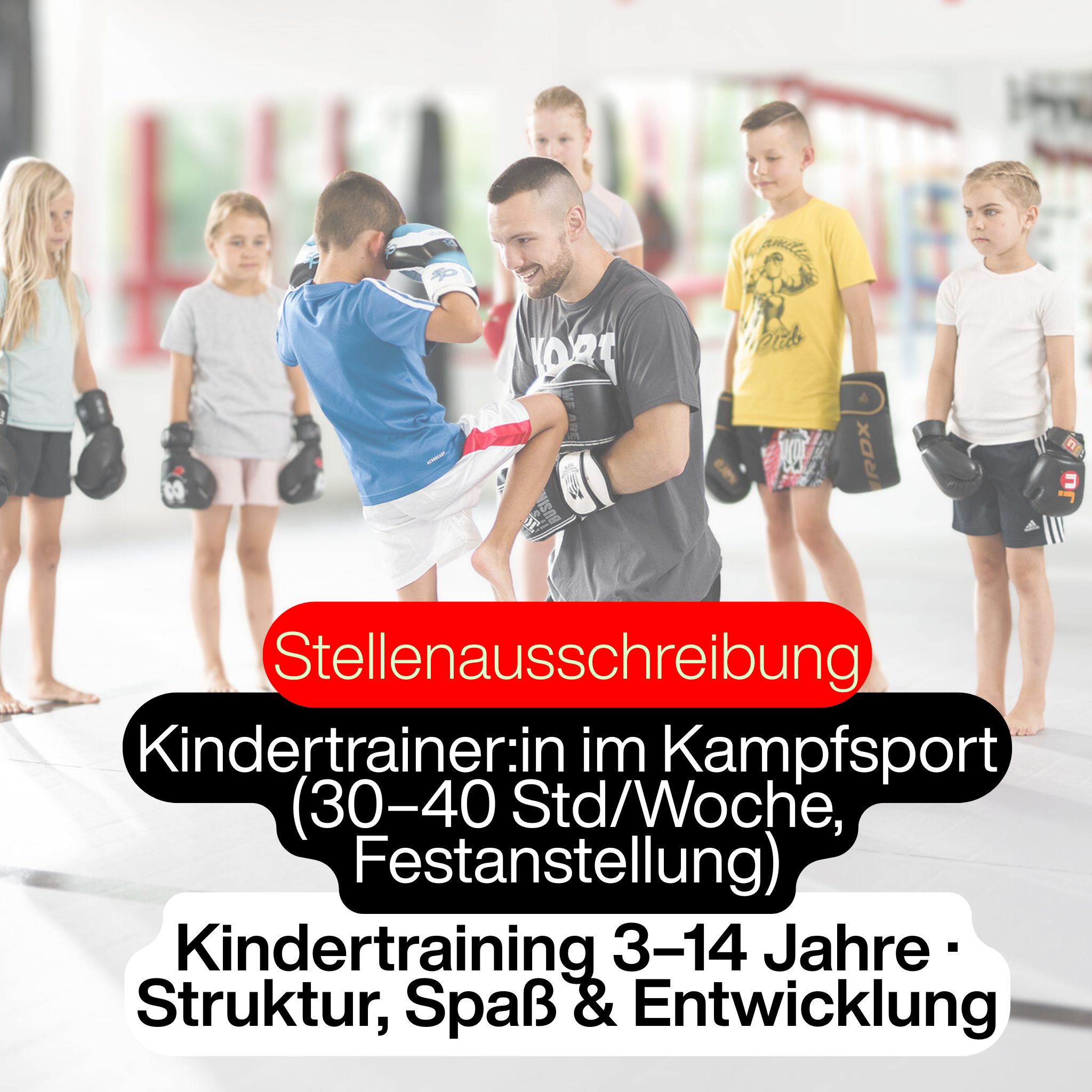 Professionelle:r Kindertrainer:in im Kampfsport